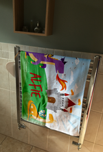 Personalised Children's Towel Dragon Fairytale
