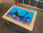 Kids Scuba Underwater Table Top STICKER ONLY Compatible with IKEA Flisat Tables