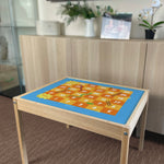 Kids Snakes & Ladders Game Table Top STICKER ONLY Compatible with IKEA Latt Tables