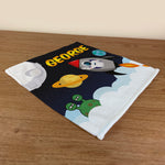 Personalised Children's Towel & Face Cloth Pack - Space