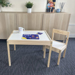 Personalised Children's Table and 1 Chair Engraved