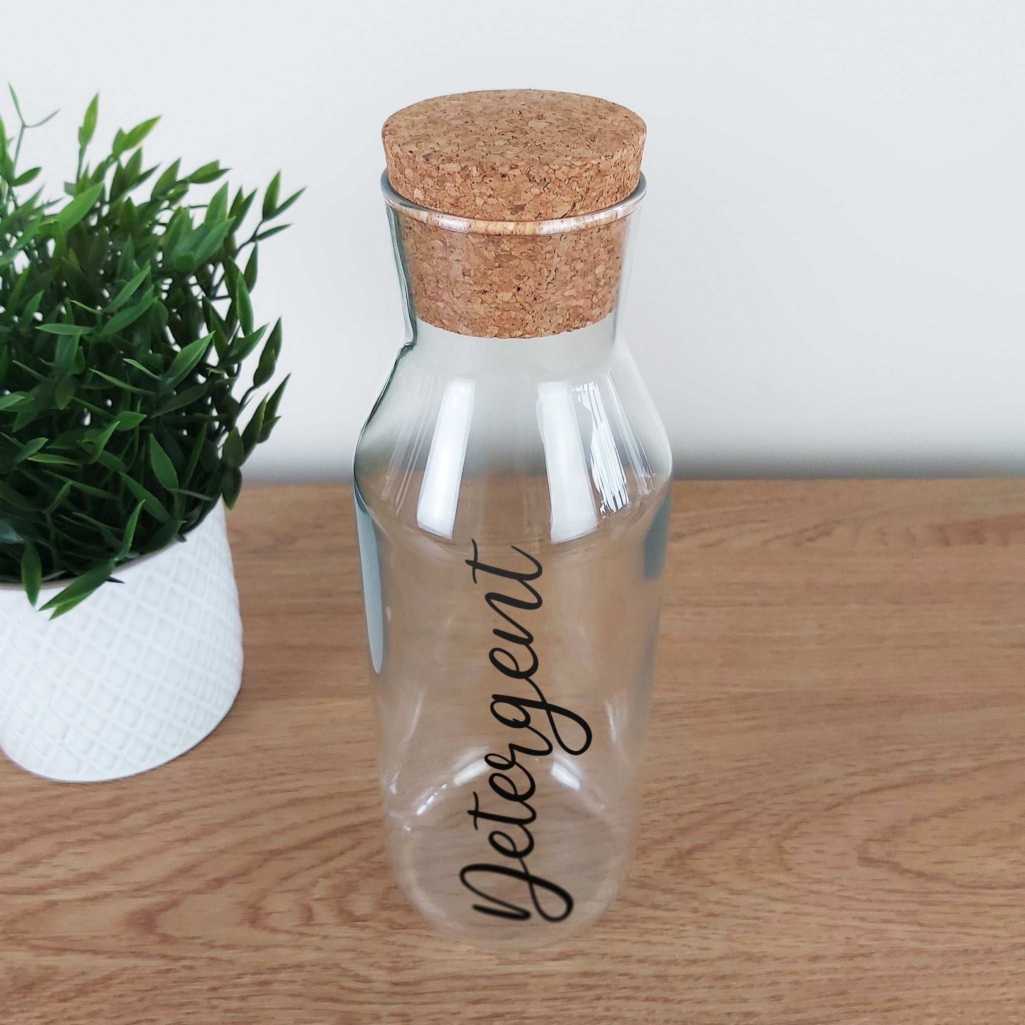 Customised Laundry Detergent 1L Carafe Jar