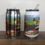Personalised Children's Race Car 280ml Stainless Steel Drinks Can