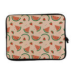 Laptop Sleeve with Watermelon Fruit Design