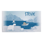 Personalised Children's Towel & Face Cloth Pack - Arctic