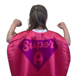 Personalised Kids Hero Cape & Mask Costume Set