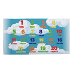 Children's Towel - Cloud Numbers