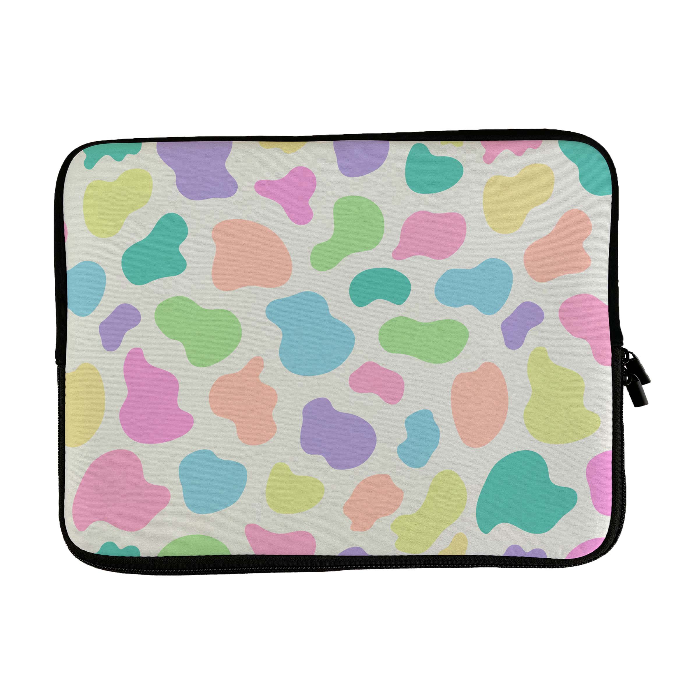 Laptop Sleeve with Cow Print Design