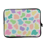 Laptop Sleeve with Cow Print Design