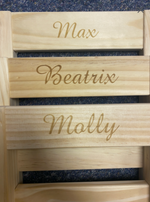 Personalised Children's Table and 4 Chairs Engraved