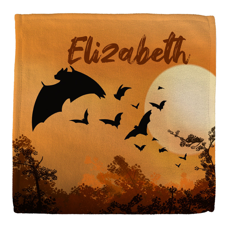 Personalised Children's Face Cloth - Bats