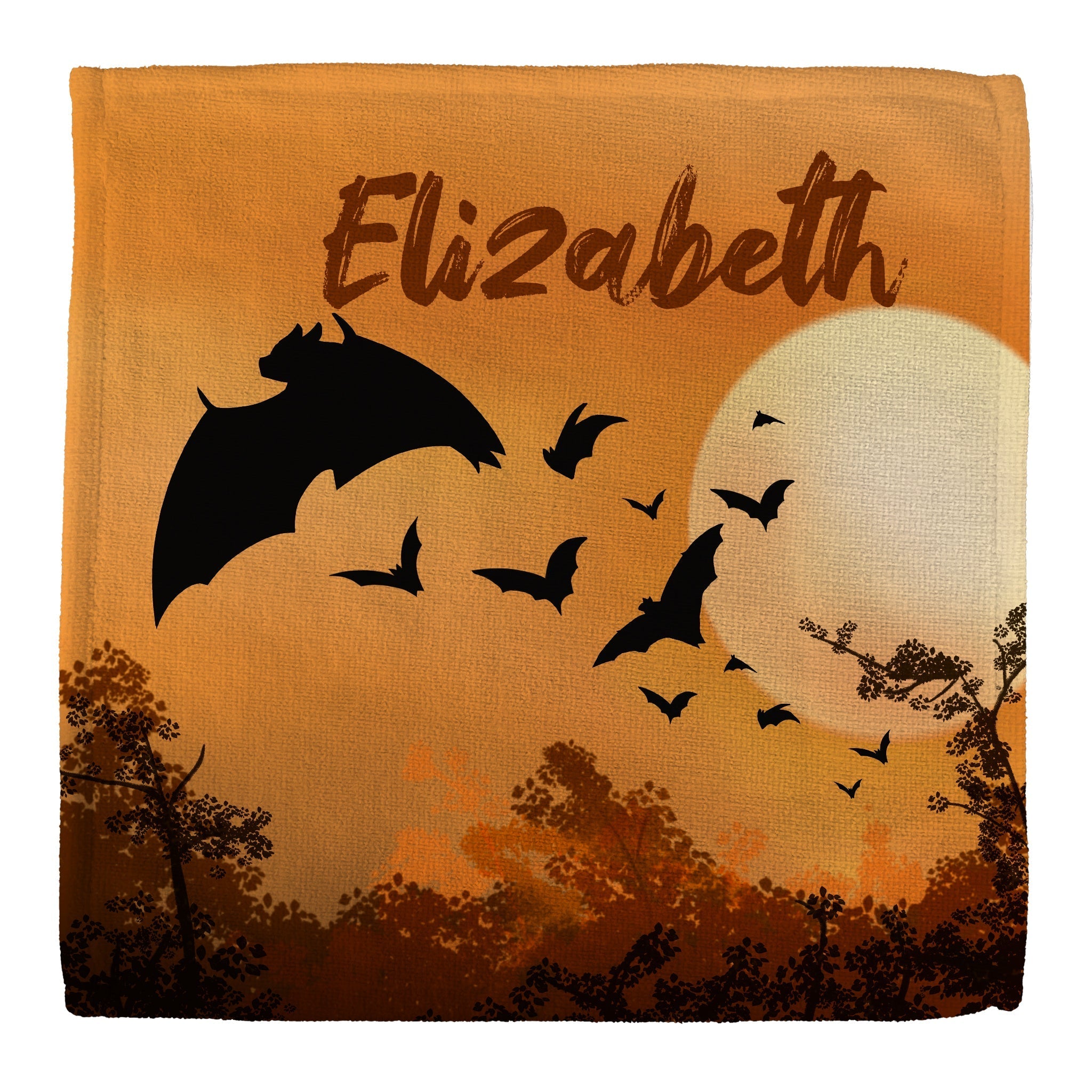 Personalised Children's Towel & Face Cloth Pack - Bats