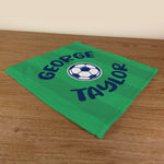 Personalised Children's Face Cloth - Football