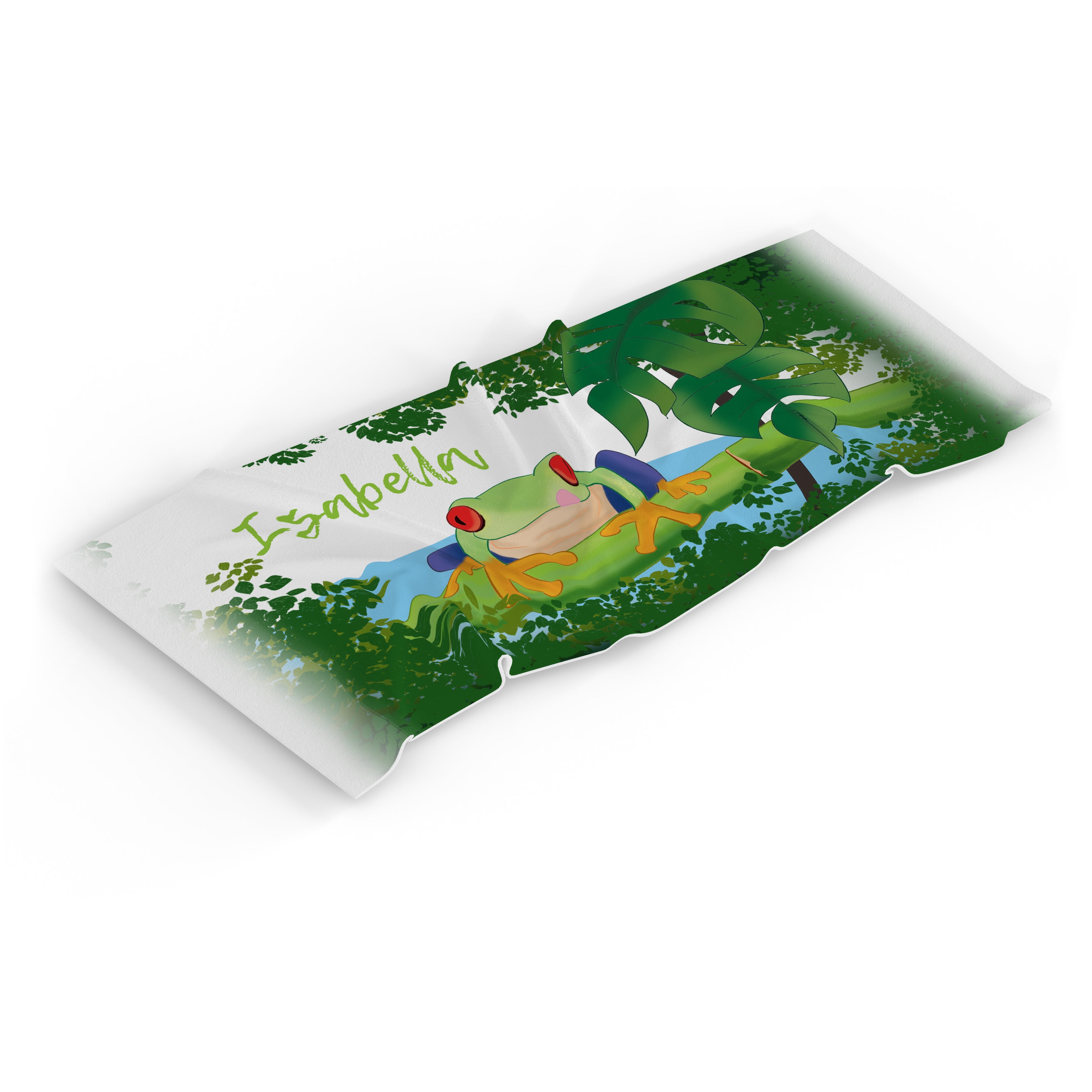 Personalised Children's Towel - Frog