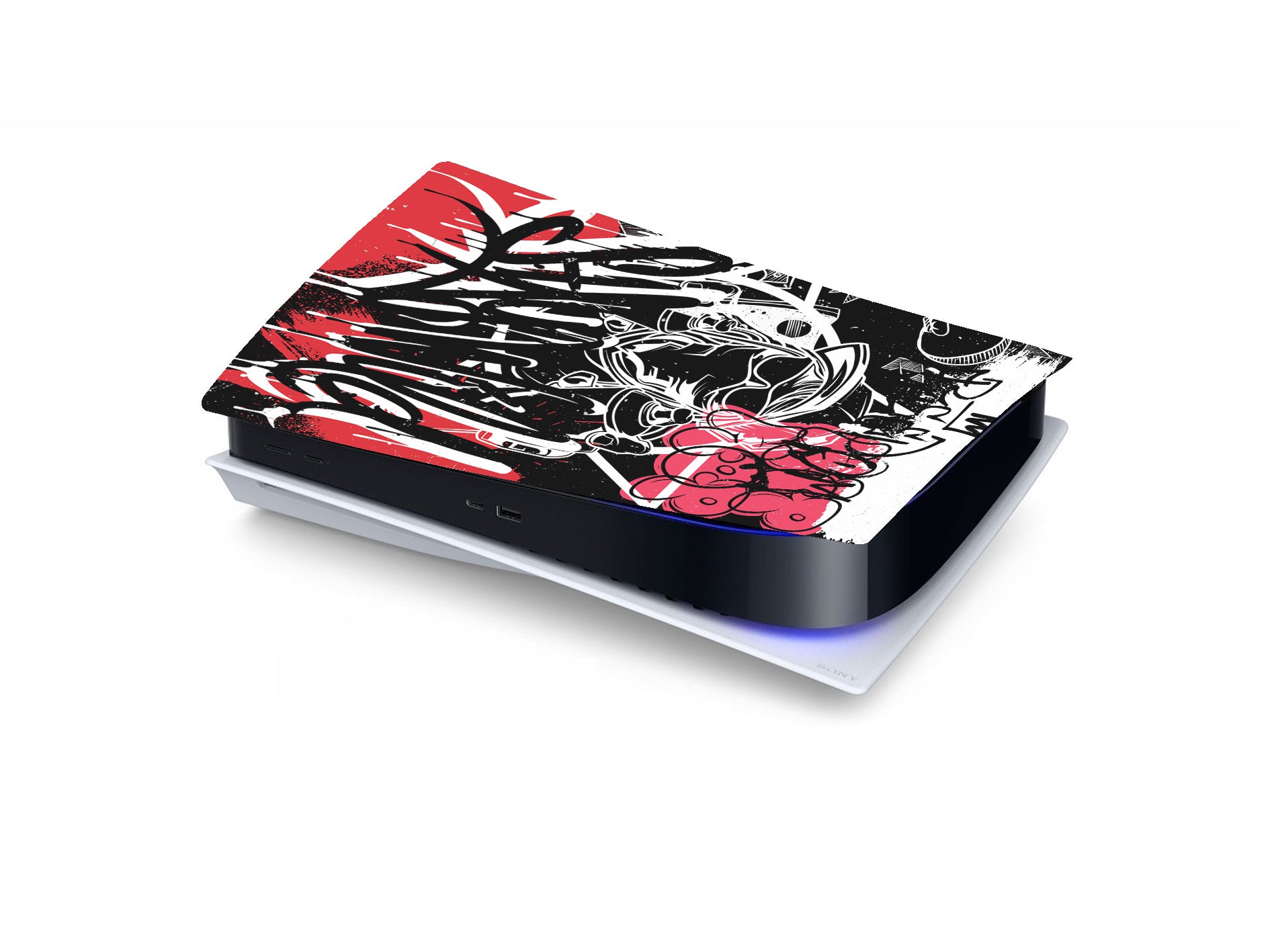 PS5 Graffiti Gamer Console Vinyl Sticker