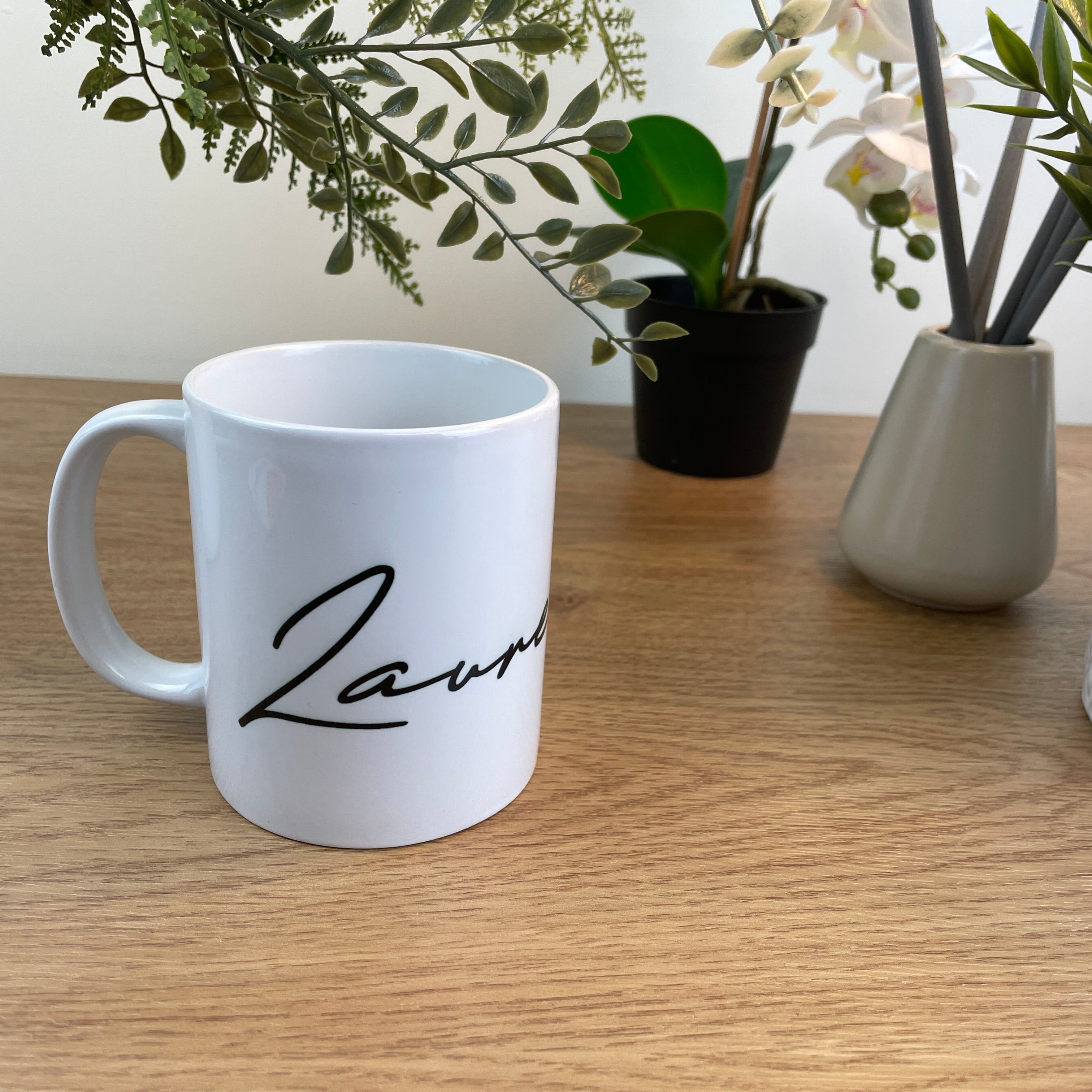 Personalised Valentine's Day Name and Heart 11oz Mug