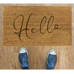 Hello Coir doormat - Welcome Doormat