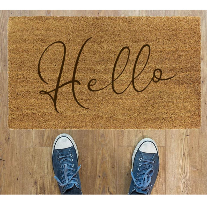 Hello Coir doormat - Welcome Doormat
