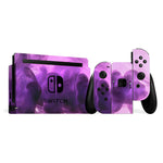 Nintendo Switch Personalised Skin Purple Smoke Design