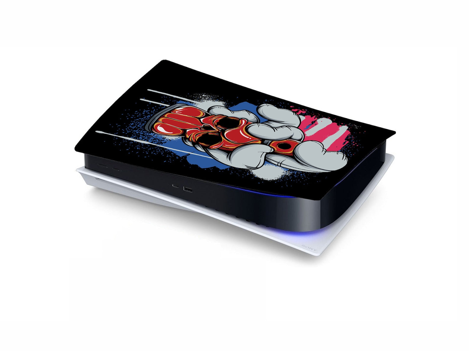 PS5 Graffiti Spray Can Personalised Console Vinyl Sticker