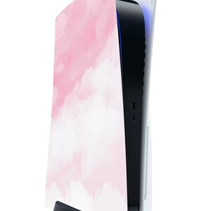 PS5 Pink Cloud Personalised Console Vinyl Sticker