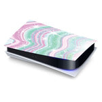 PS5 Green Sparkle Personalised Console Vinyl Sticker