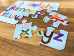 12 Piece Children's Learning Alphabet Jigsaw
