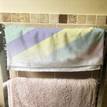 Personalised Children's Towel Striped Unicorn