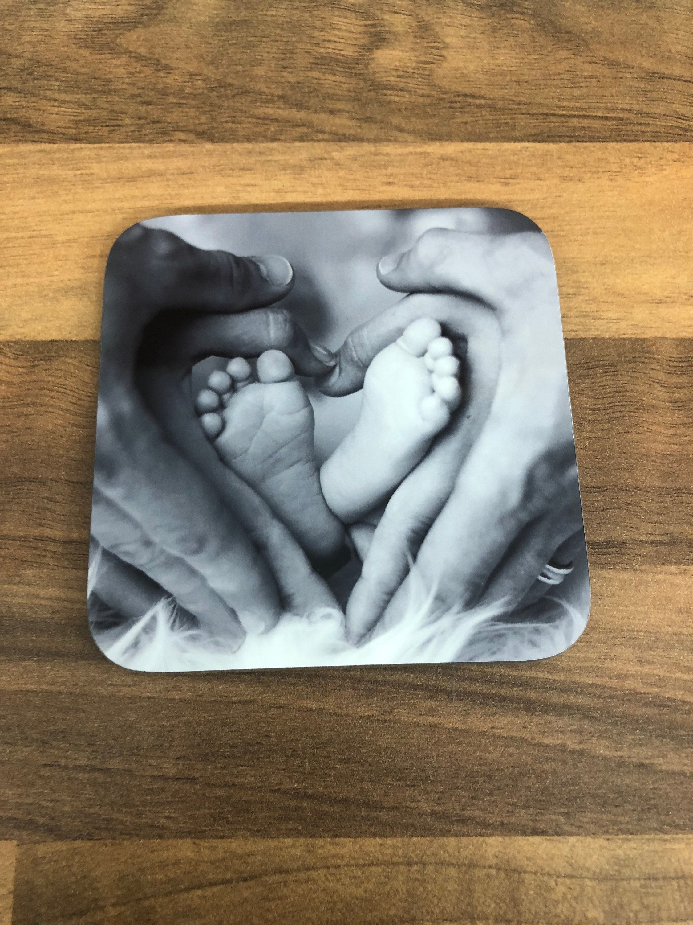 Personalised Photo High Quality Hardboard Coasters - 2 pack