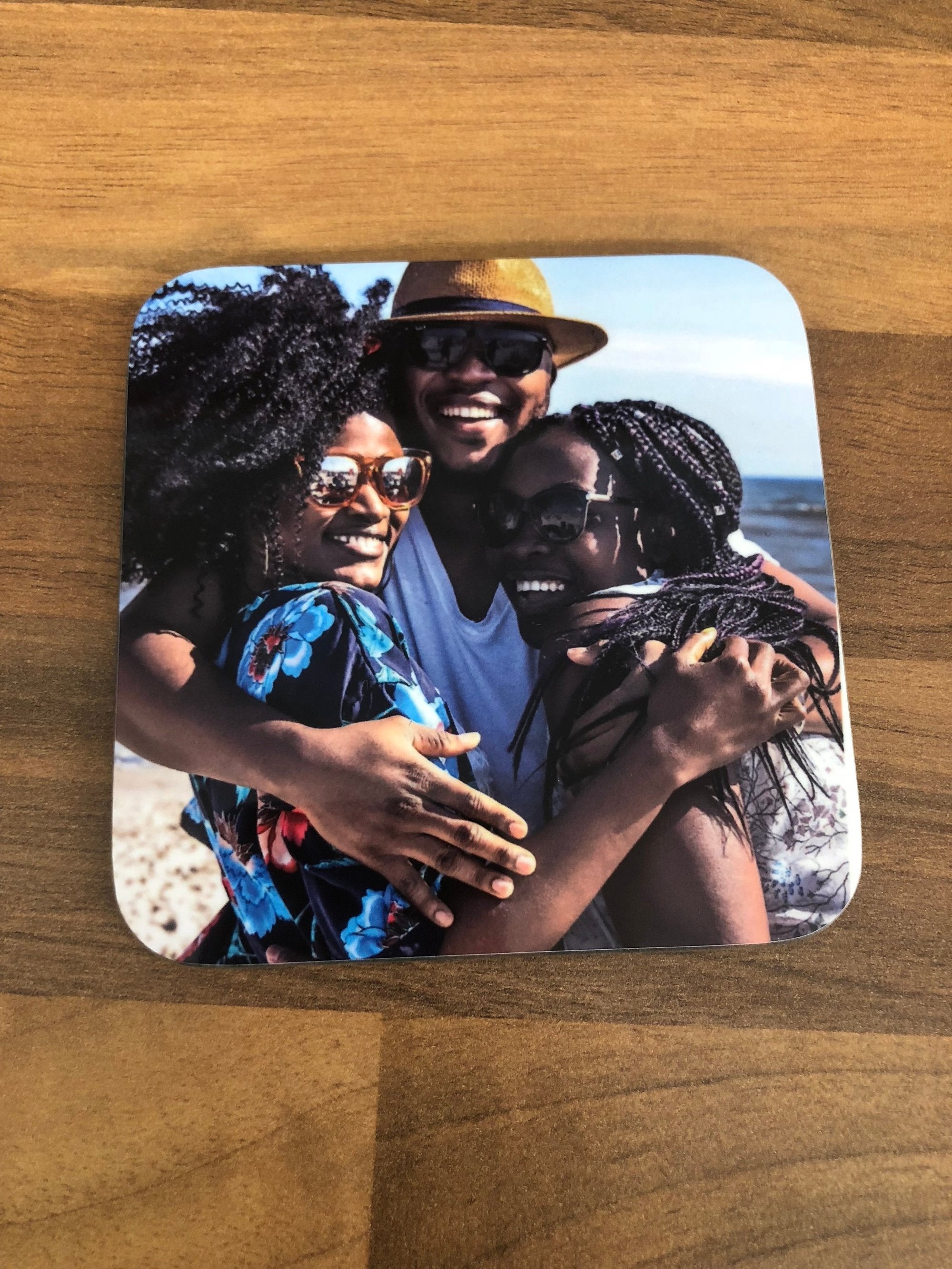 Personalised Photo High Quality Hardboard Coasters - Pack of 16