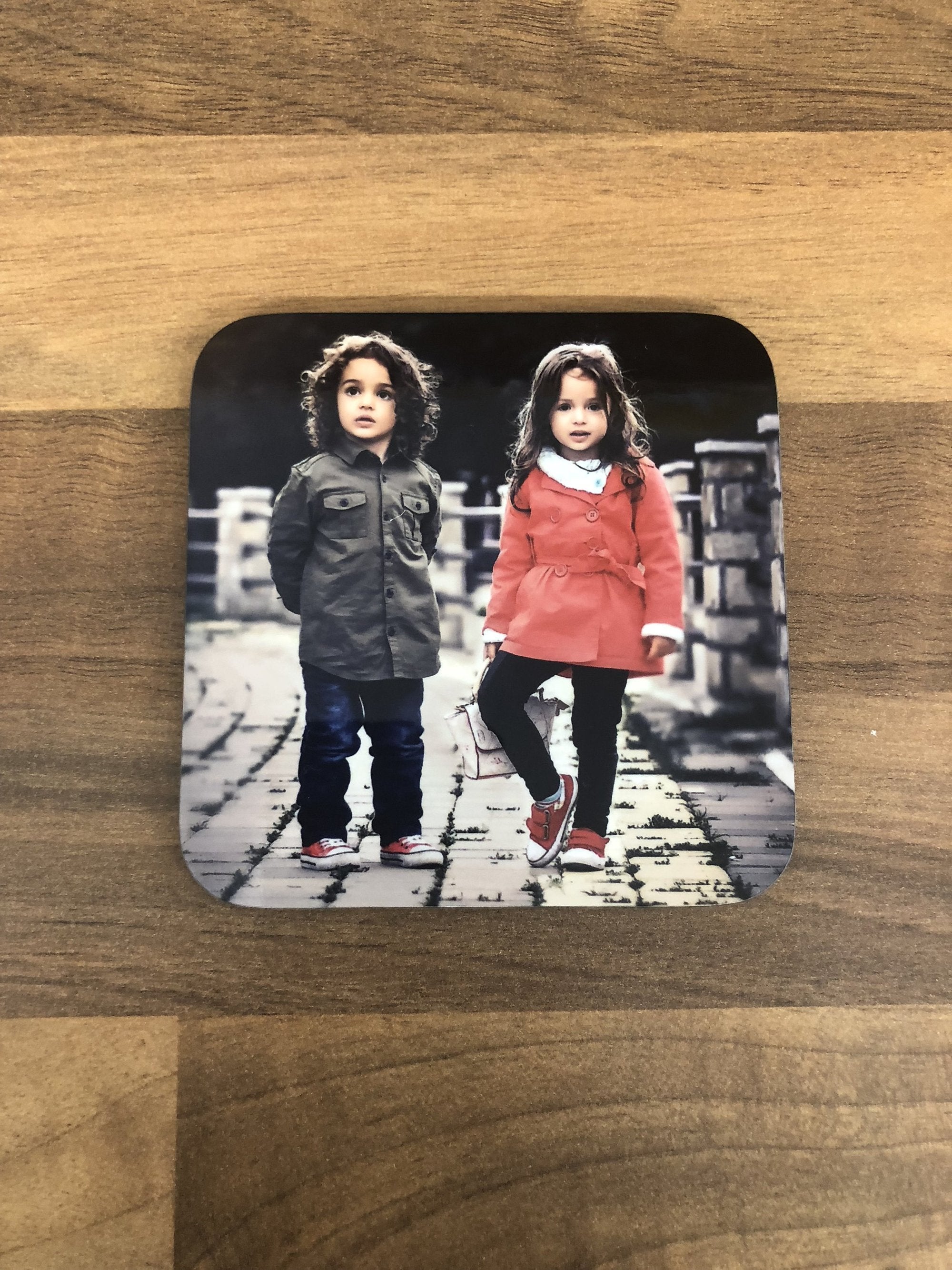 Personalised Photo High Quality Hardboard Coasters - Pack of 14