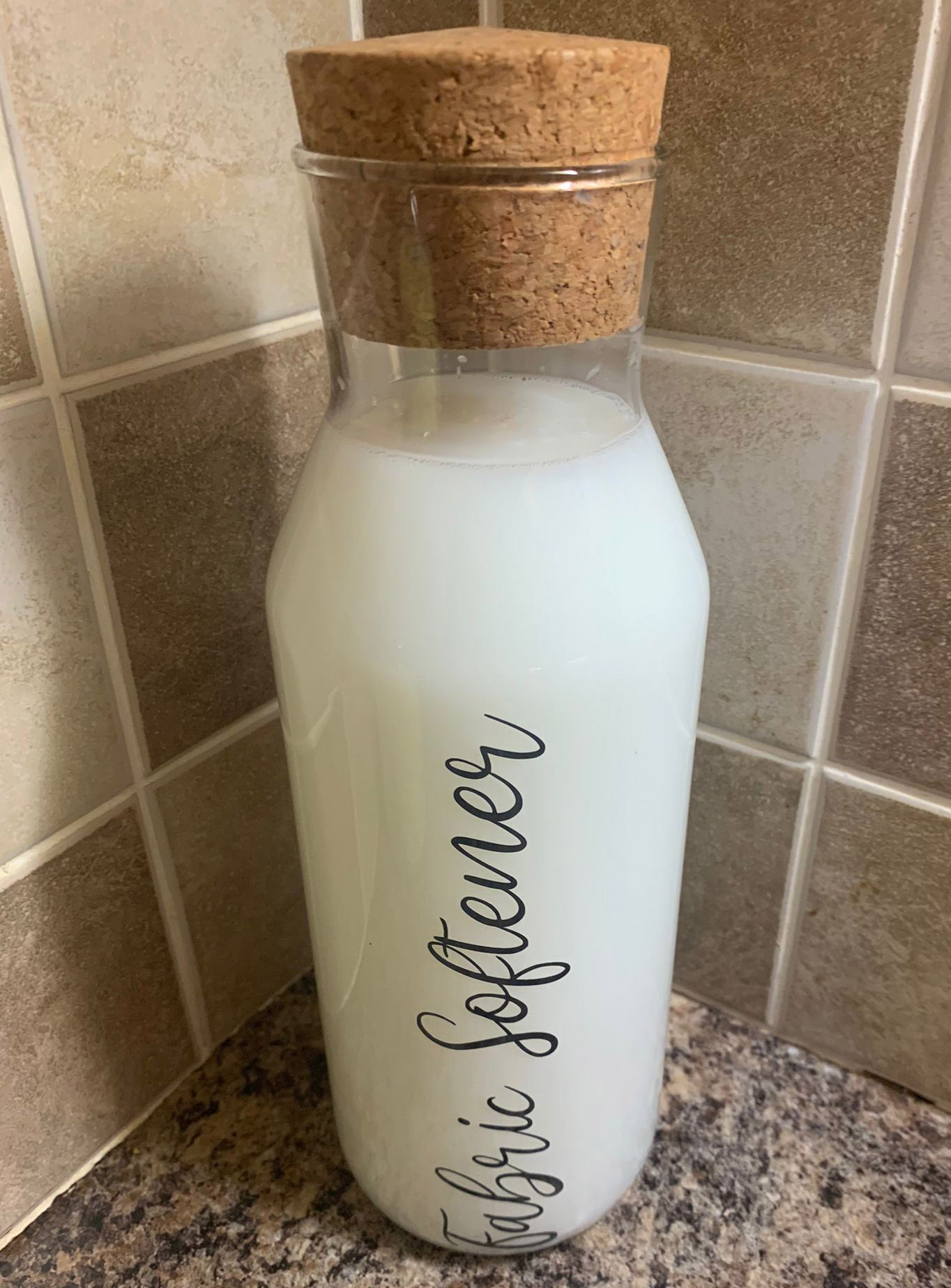 Customised Fabric Softener 1L Carafe Jar