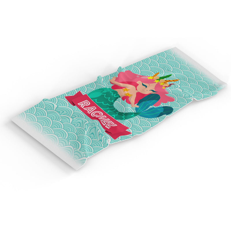 Personalised Children's Towel Mermaid
