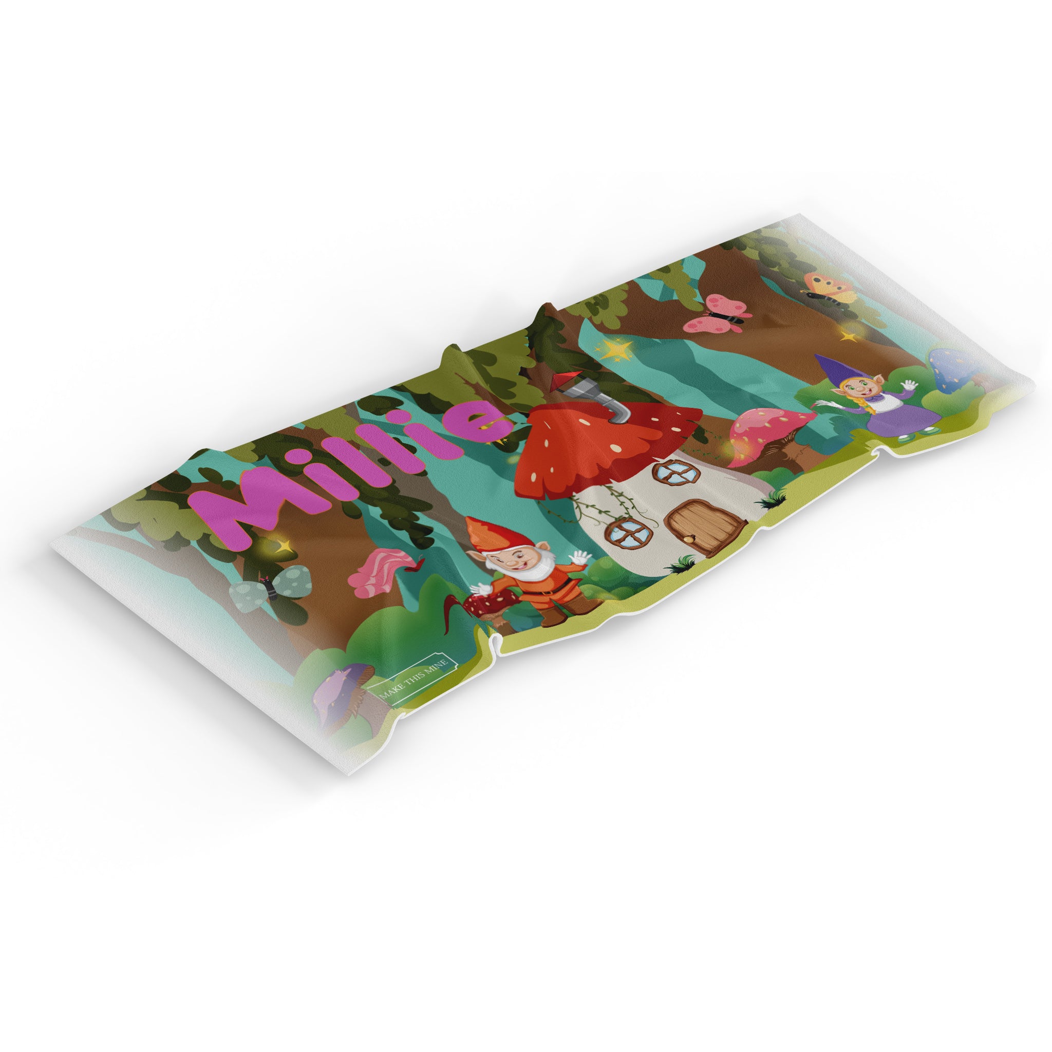 Personalised Children's Towel Mushroom