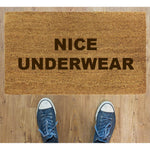Nice Underwear Coir doormat - Welcome Doormat