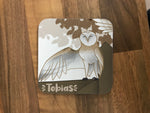 Personalised Children's Mug & Coaster Set - Owls