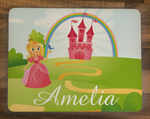 Personalised Princess Design Kids Hardboard Placemat