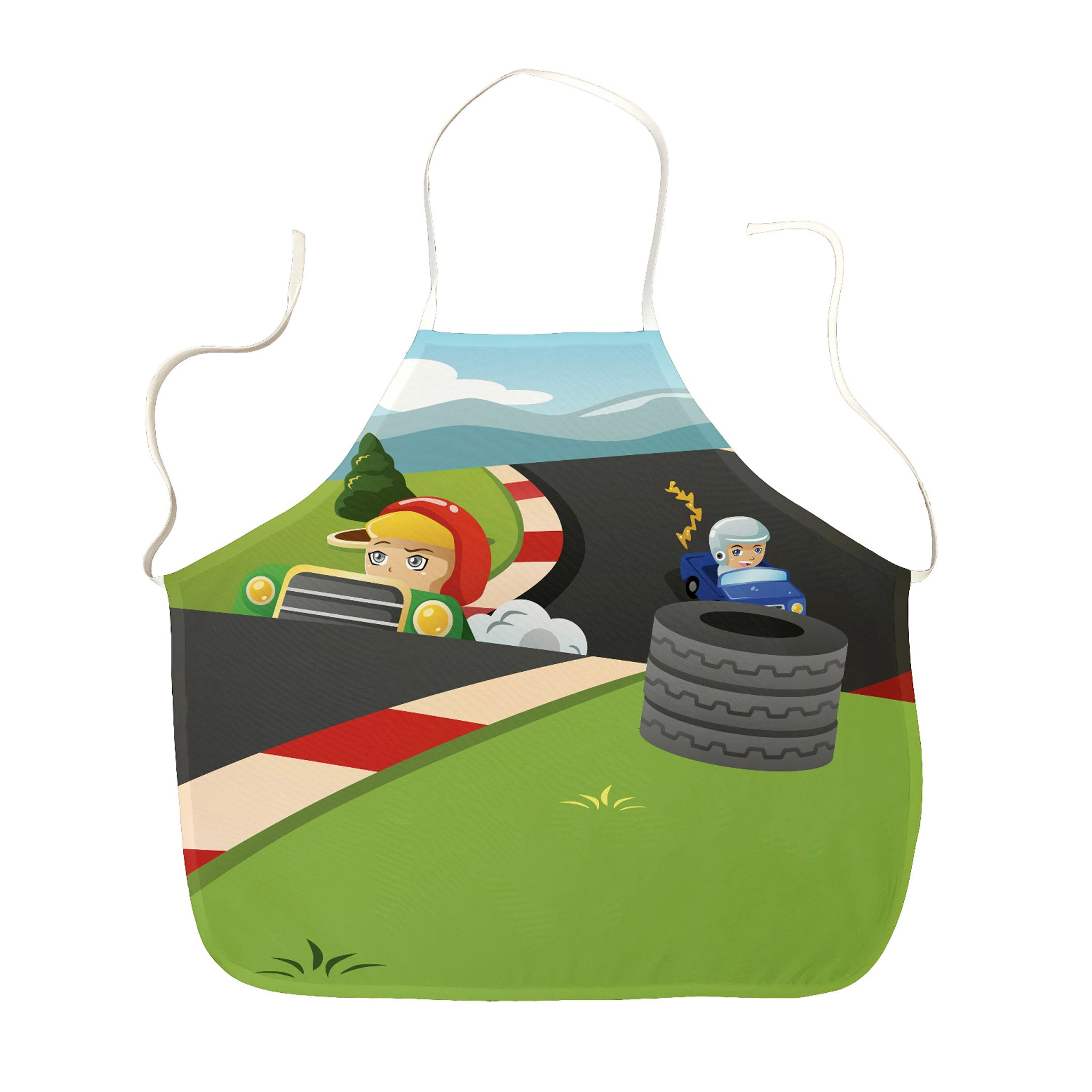 Toddlers Apron - Race Car