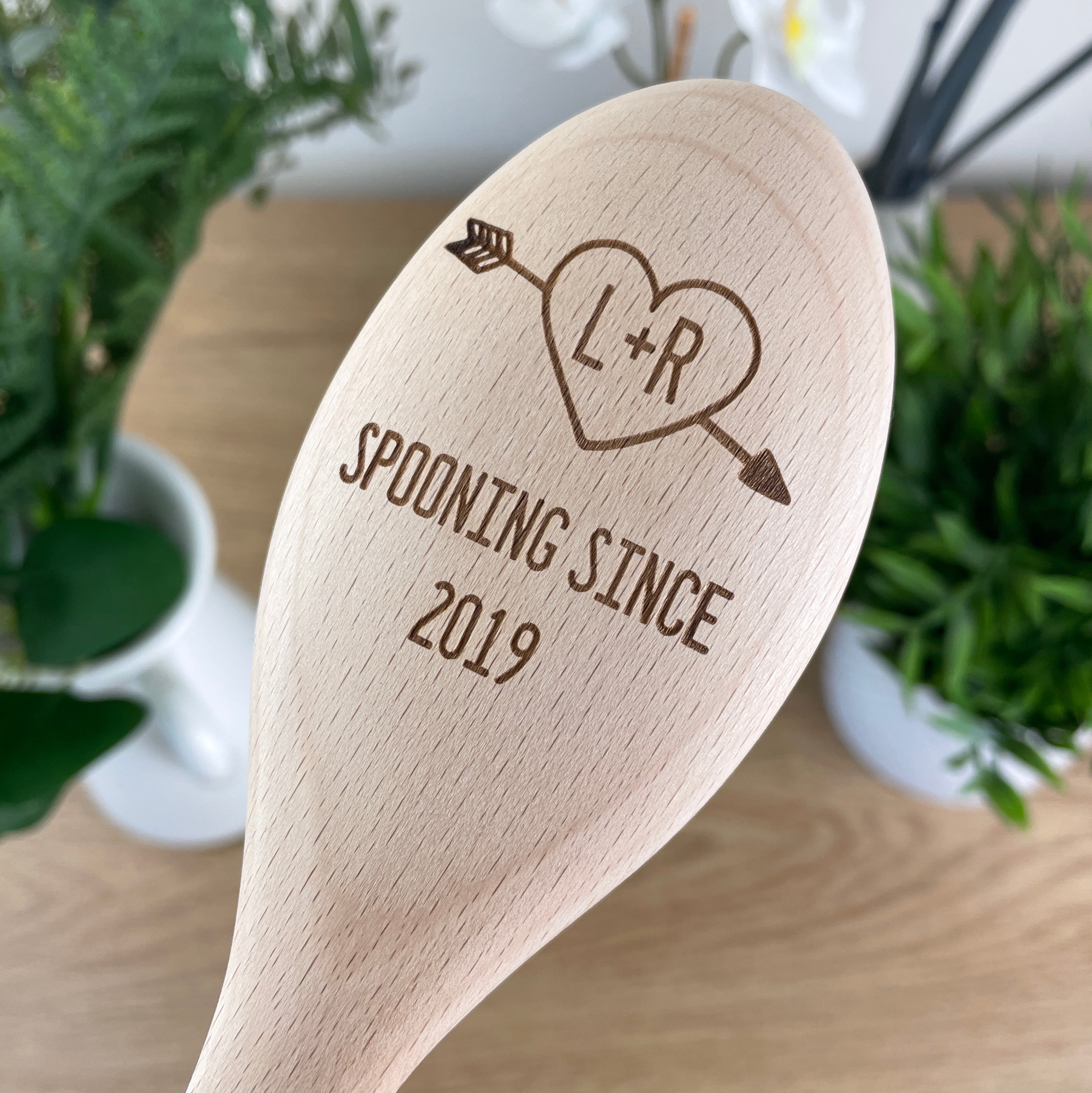 Personalised Valentine's Day Wooden Spoon