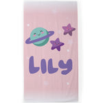 Personalised Children's Towel Pink Stars