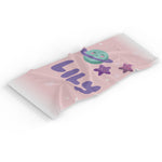 Personalised Children's Towel & Face Cloth Pack - Pink Stars