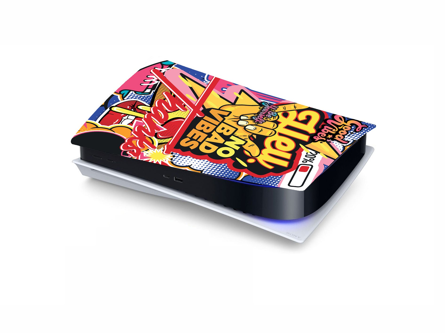 PS5 Sticker-bomb Gamer Console Vinyl Sticker