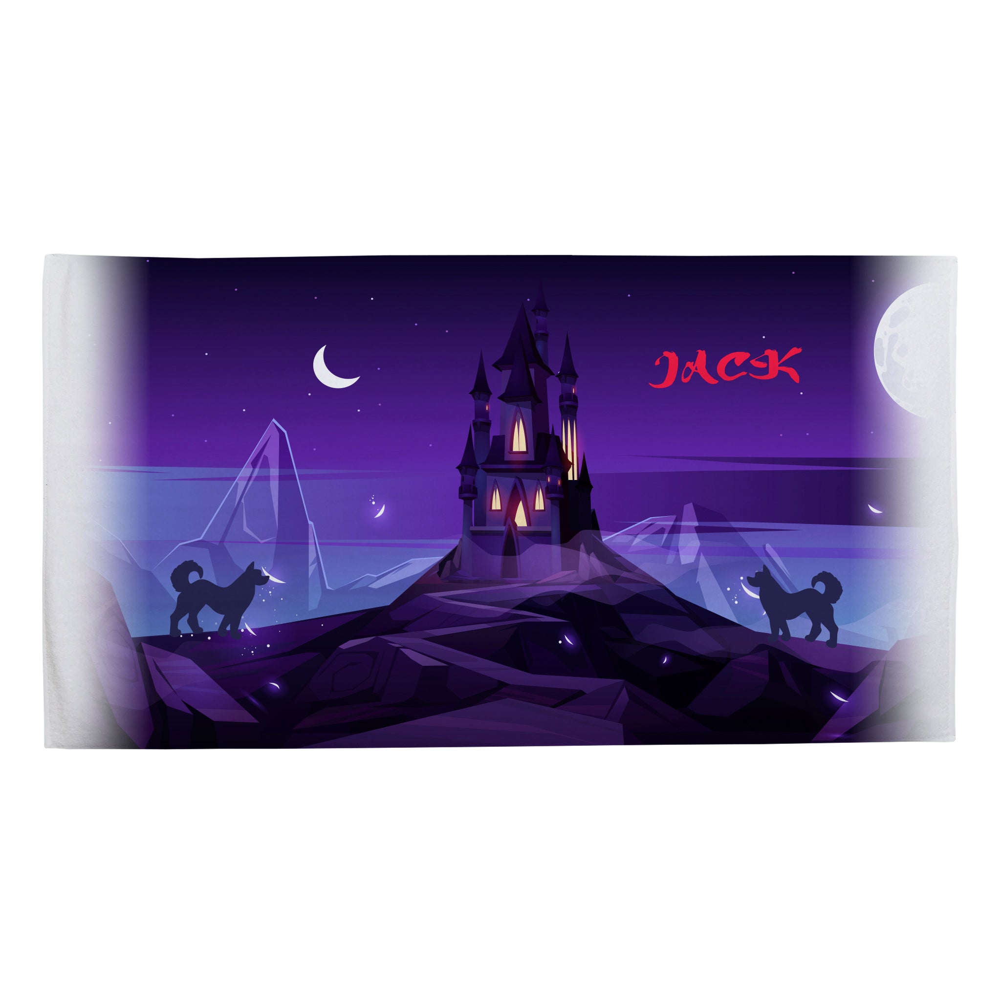 Personalised Children's Towel - Dark Tower