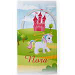 Personalised Children's Towel Unicorn Fairytale