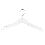 Personalised Children's Coat Hanger - White