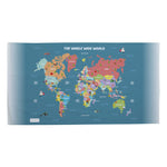 Children's Towel - World Map