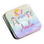Personalised Children's Coasters - Fairy